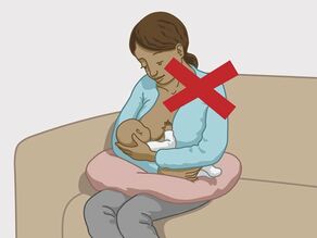 مادر نباید از شیر خودش به نوزاد بدهد. ممکن است شیر مادر حاوی ویروس HIV باشد.